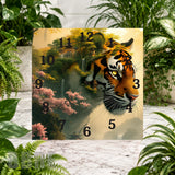 Tiger Landscape 2 Clock Sublimation Wrap
