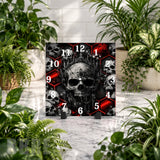 Crowned Skull Clock Mockup