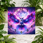 Majestic Owl Clock Sublimation Wrap