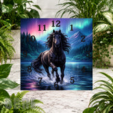 Majestic Horse Clock Sublimation Wrap