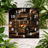 Vintage Truck Clock Sublimation Wrap