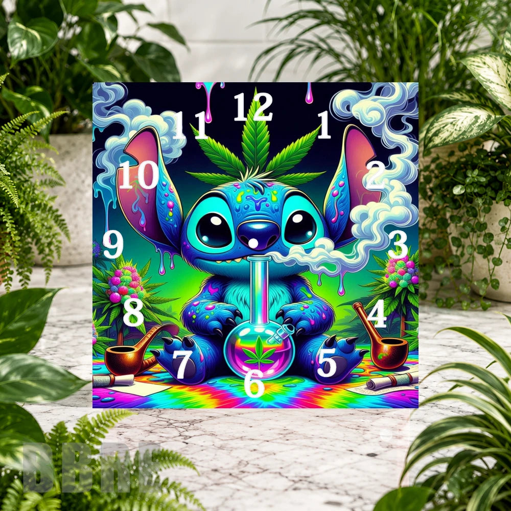 Stoner Stitch Clock Sublimation Wrap