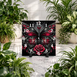 Butterfly Rose Clock Mockup