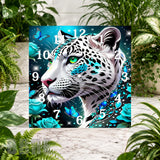 Leopard Clock Clock Sublimation Wrap