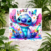 Stitch Clock 3 Clock Sublimation Wrap