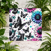 Butterfly Bloom 2 Clock Sublimation Wrap