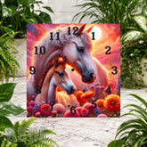 Unicorn Family Clock Sublimation Wrap