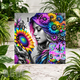 Floral Dream Clock Sublimation Wrap
