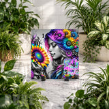 Floral Dream Clock Mockup