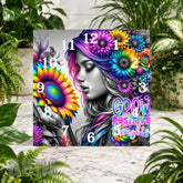 Floral Dream 2 Clock Sublimation Wrap
