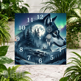 Wolf Dreamcatcher 4 Clock Sublimation Wrap