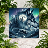 Wolf Dreamcatcher 4 Clock Sublimation Wrap