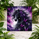 Majestic Unicorn Clock Sublimation Wrap