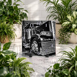 Classic Truck Clock Mockup