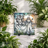 Tiger Goddess Clock Mockup