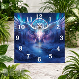Owl Spirit Clock Sublimation Wrap