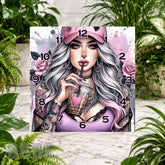 Gothic Beauty Clock Sublimation Wrap