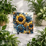 Floral Clock 6 Clock Mockup