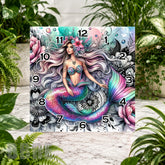 Mermaid Fantasy Clock Sublimation Wrap