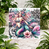 Mermaid Fantasy 2 Clock Sublimation Wrap