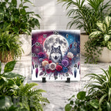 Wolf Dreamcatcher 5 Clock Mockup