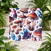 Mushroom Crystal Clock Sublimation Wrap