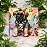 Punk Puppy Clock Sublimation Wrap