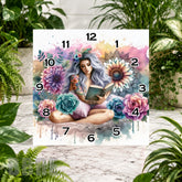 Floral Dreamer Clock Sublimation Wrap