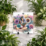 Floral Dreamer Clock Mockup