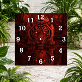 Tiger Reflection Clock Sublimation Wrap