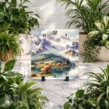 Mountain Lake Clock Mockup