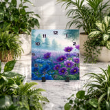 Floral Garden Clock Mockup