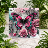 Butterfly Blossom 7 Clock Sublimation Wrap