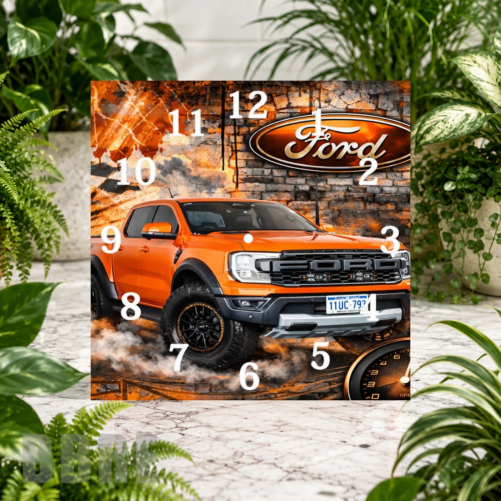 Ford Truck Clock Sublimation Wrap