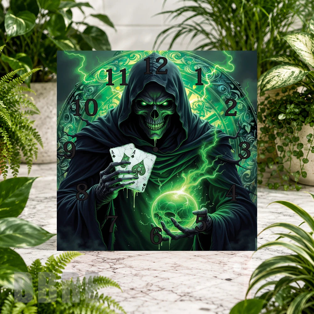 Grim Reaper 4 Clock Sublimation Wrap