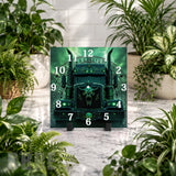 Green Skull 5 Clock Mockup