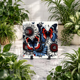 Butterfly Floral 2 Clock Mockup