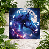 Cosmic Horse Clock Sublimation Wrap
