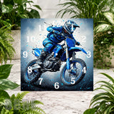 Motocross Action Clock Sublimation Wrap