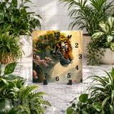 Tiger Landscape 3 Clock Mockup