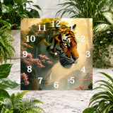 Tiger Landscape 4 Clock Sublimation Wrap