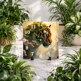 Tiger Landscape 4 Clock Mockup