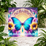 Butterfly Bloom 11 Clock Sublimation Wrap