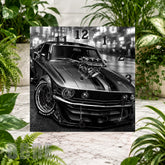 Muscle Car Clock Sublimation Wrap