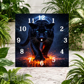 Panther Clock Clock Sublimation Wrap