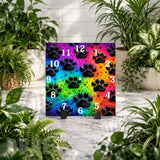 Paw Print Clock Mockup