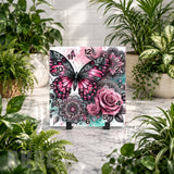 Butterfly Blossom 8 Clock Mockup