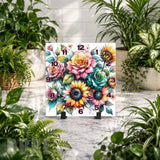 Floral Clock 14 Clock Mockup