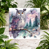 Majestic Owl 3 Clock Sublimation Wrap