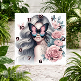 Butterfly Blossom 11 Clock Sublimation Wrap